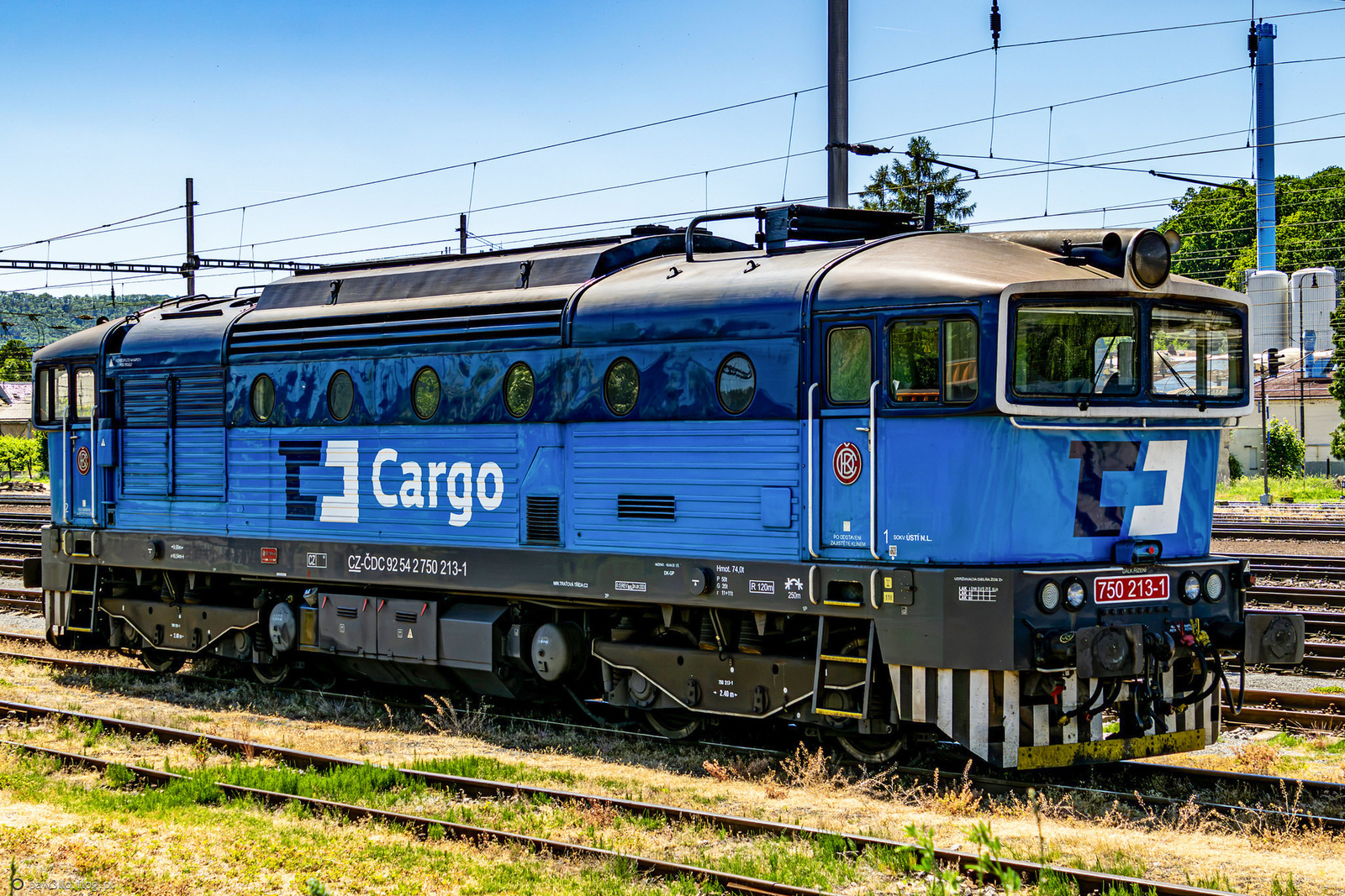 750 213-1 - ČKD Praha 478.3 - CD Cargo