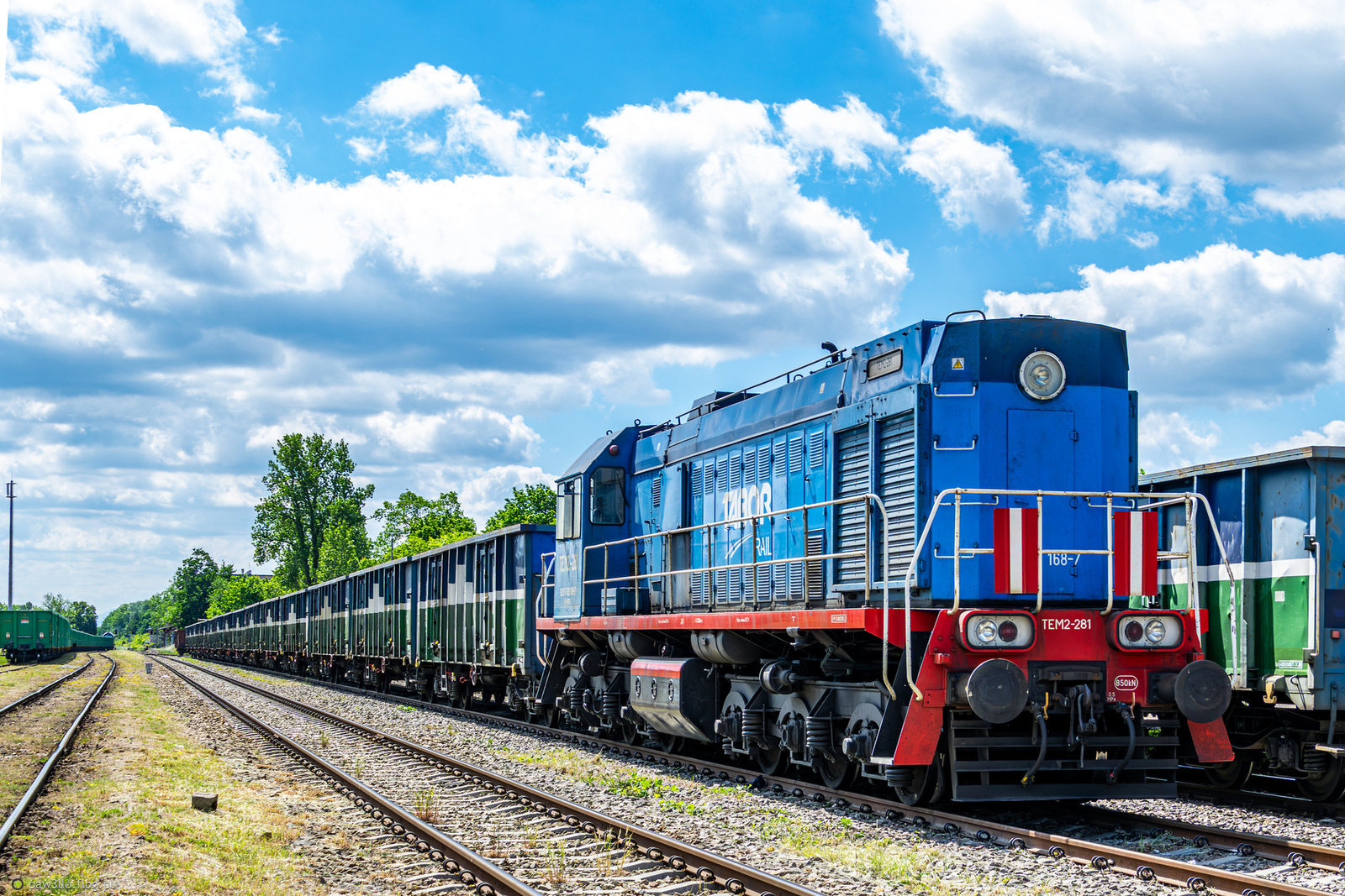 TEM2-281 - Брянск TЭM2 - Tabor Dębica