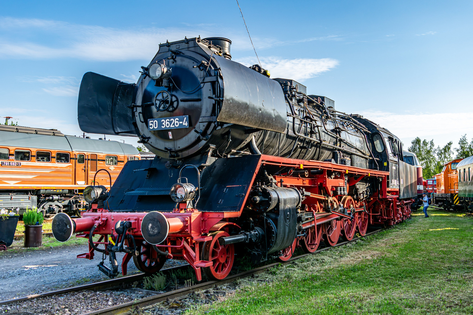 50 3626-4 - Krauss-Maffei AG BR50.35 - Eisenbahnmuseum Weimar