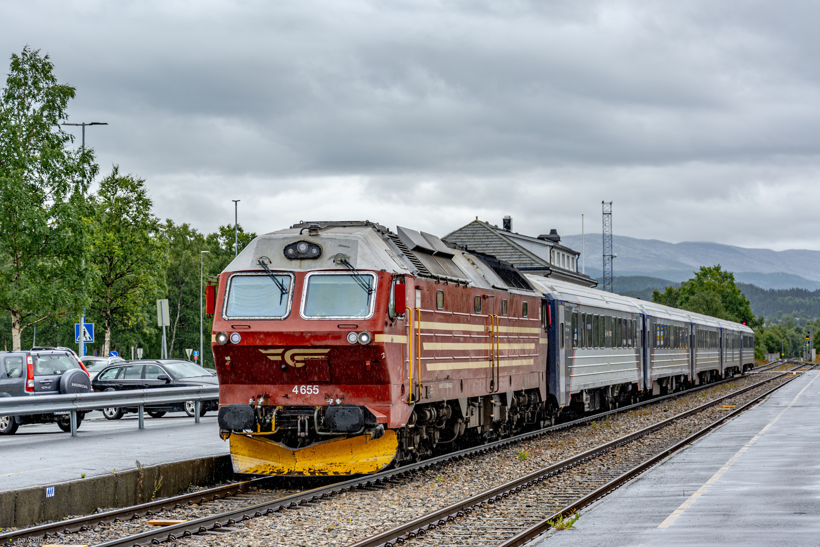 Di4 655 - Henschel NSB Di4 - Norske Tog AS/SJ Nord