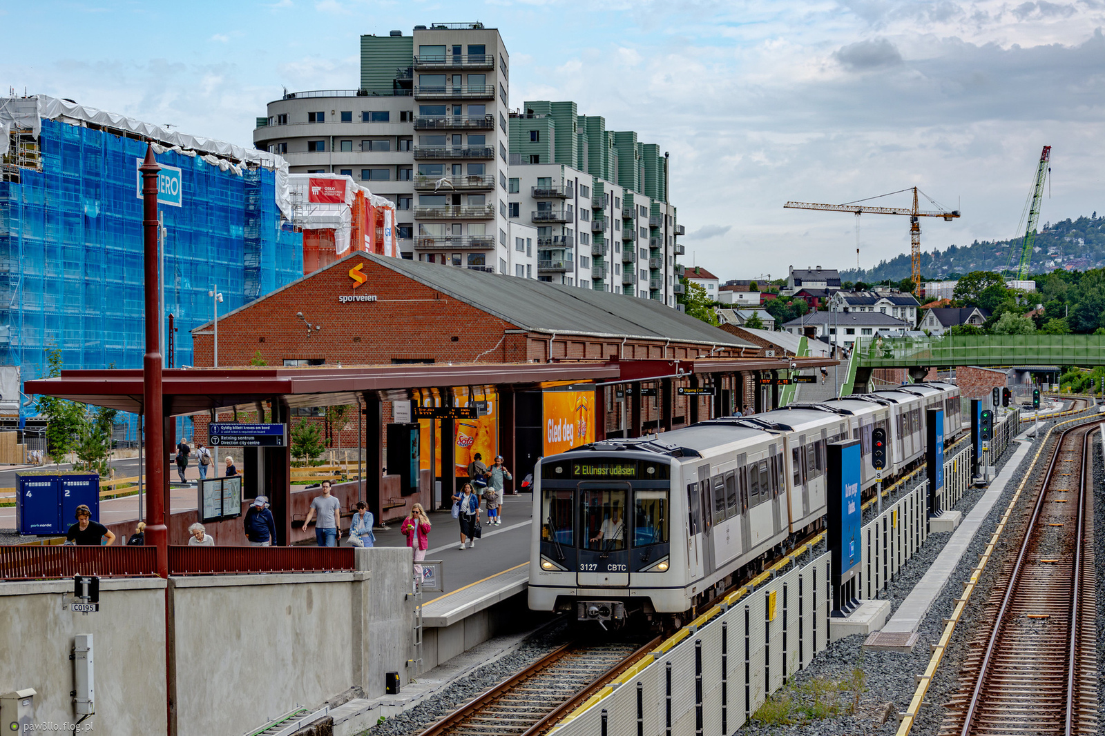 Siemens Mobility MX3000 - CBTC - Sporveien T-banen AS/Ruter #3127