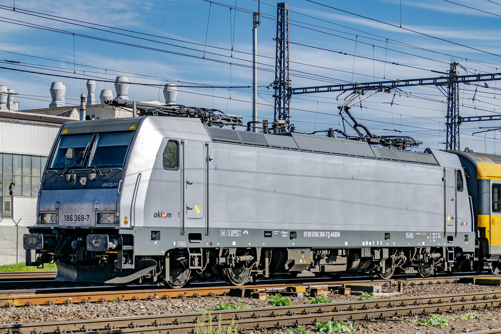 186 368-7 - Bombardier Traxx MS F140 - Akiem/RegioJet